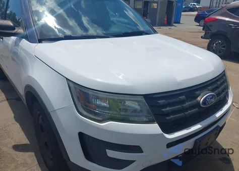 2016 Ford Police Interceptor из США, поврежденный, VIN 1FM5K8AR9GGA04556